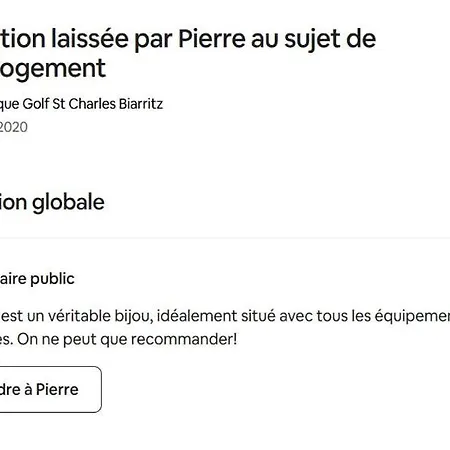 Maison Etxe Marie Avec Piscine Golf St Charles *