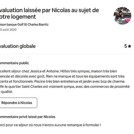 Maison Etxe Marie Avec Piscine Golf St Charles Dom wakacyjny