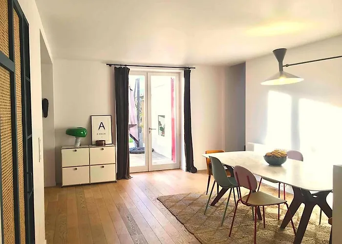 Maison Etxe Marie Avec Piscine Golf St Charles بياريتز